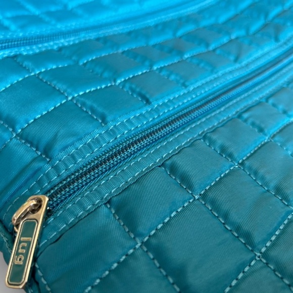Lug Turquoise Quilted Tote Bag - Picture 7 of 11